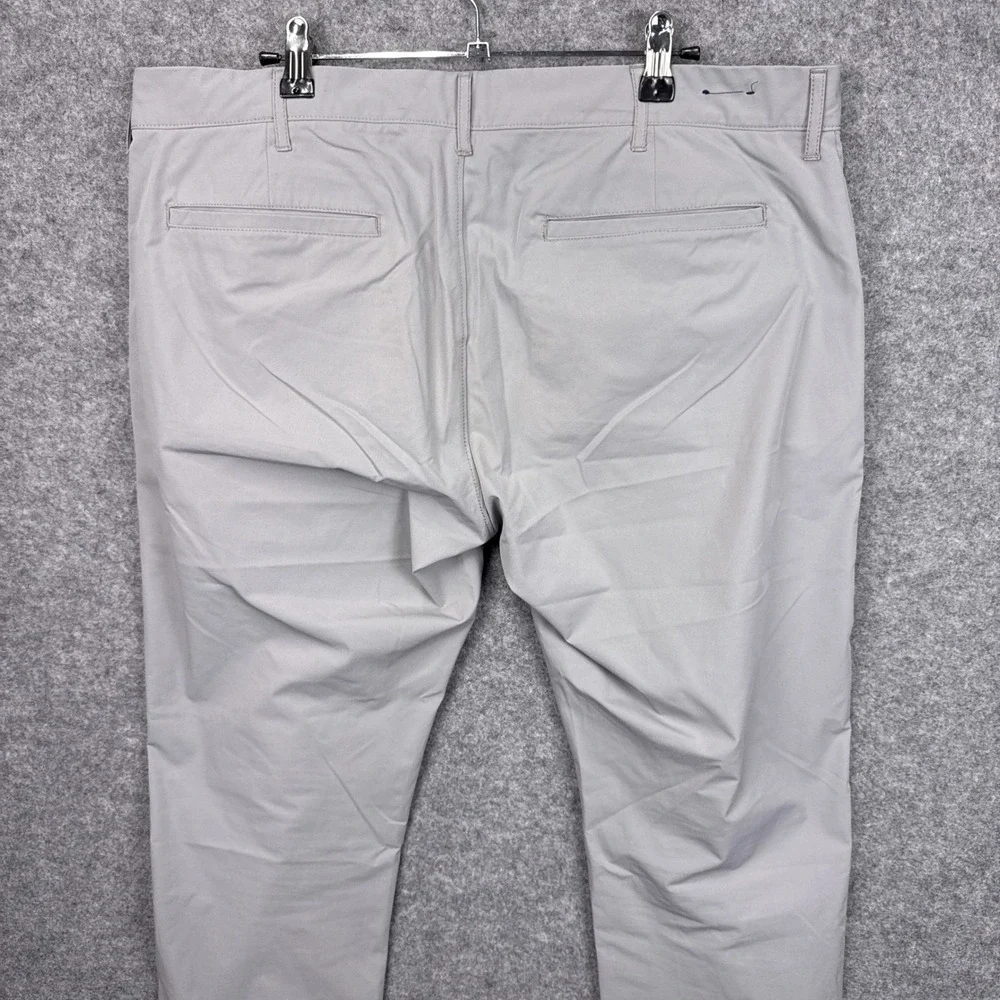 J.Crew Flex Slim Mens 36x34 Light Grey Performance Tech Chino Pants Slim Fit